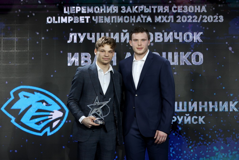 Белорус признан лучшим новичком Молодежной хоккейной лиги