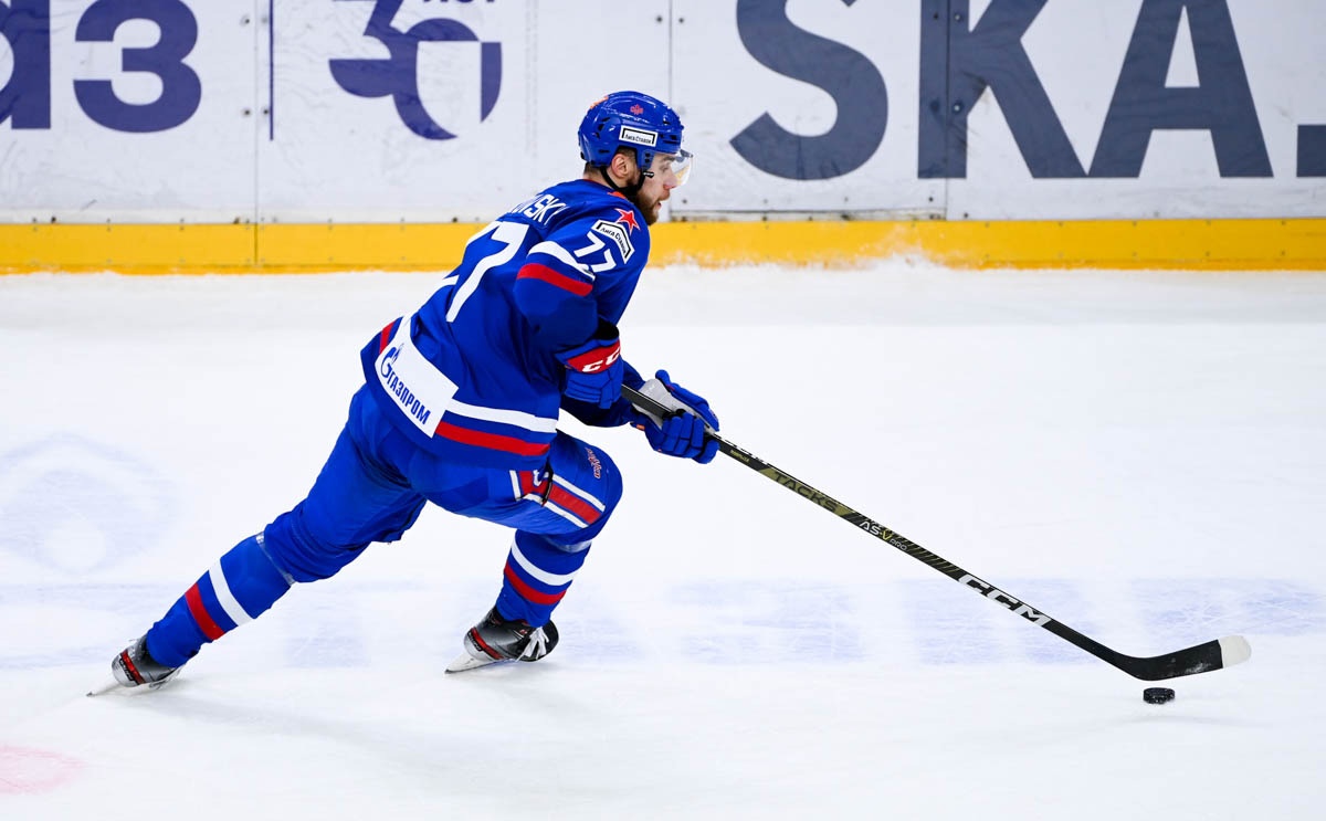 Шайба Фальковского вошла в топ-10 по итогам недели в КХЛ