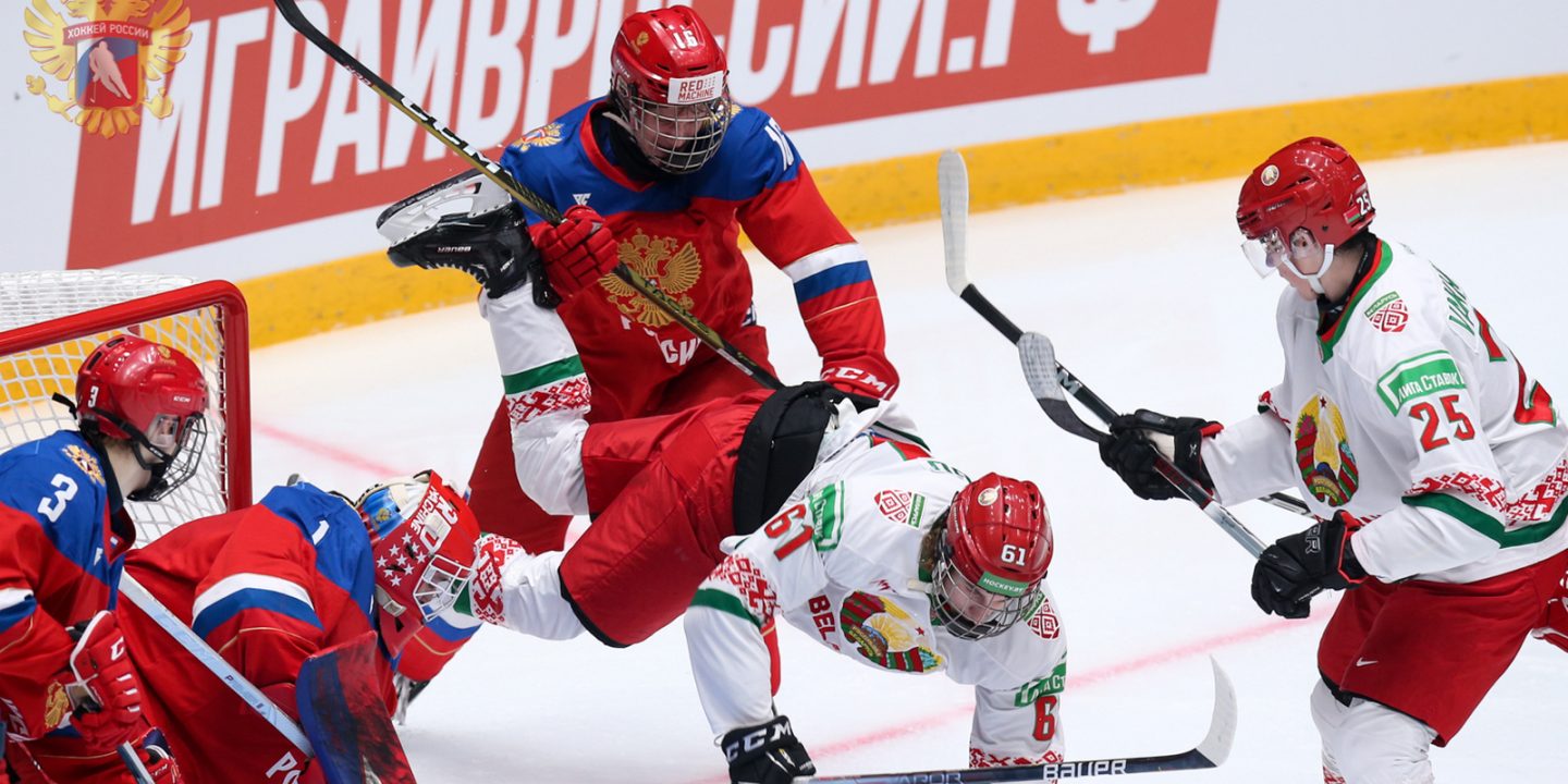 Хоккеисты сборной Беларуси (U-20) заняли 3-е место в турнире 3х3 в Санкт-Петербурге