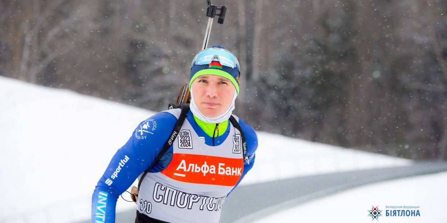 Антон Смольский выиграл спринт на домашнем этапе Кубка Содружества по биатлону
