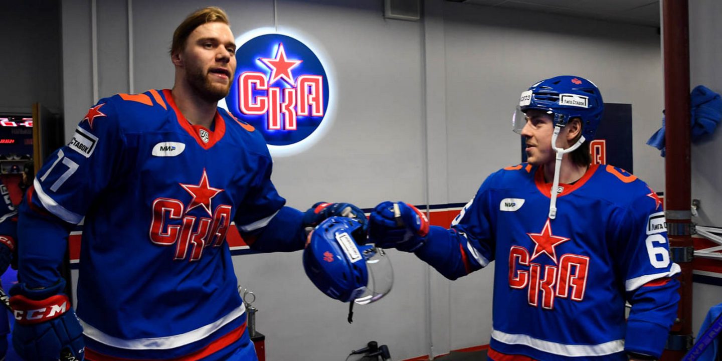 Степан Фальковский забросил первую шайбу в плей-офф КХЛ