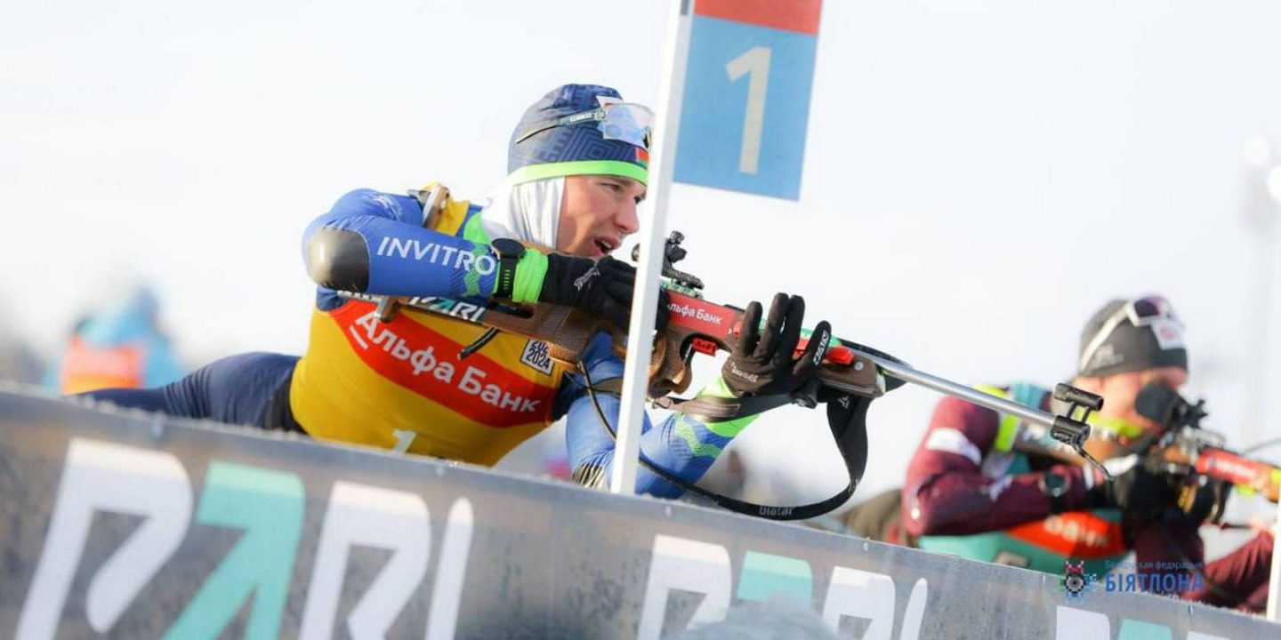 Биатлонисты сборной Беларуси заняли 3-е место в эстафете на Спартакиаде