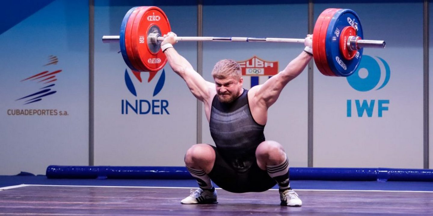 Павел Ходасевич завоевал бронзу на чемпионате Европы по тяжелой атлетике