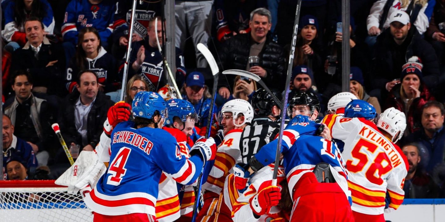 &#8220;Калгари&#8221; Егора Шаранговича завершил восточное турне в НХЛ поражением в Нью-Йорке