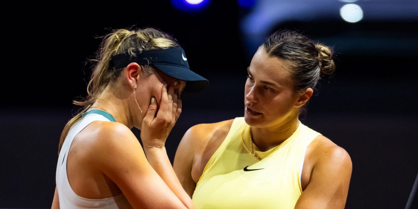 Арина Соболенко и Паула Бадоса не доиграли матч на турнире в Штутгарте из-за травмы испанки