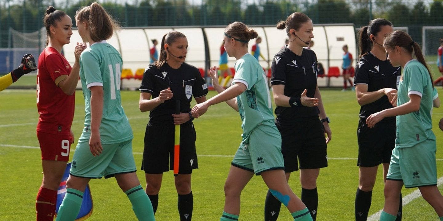 Футболистки сборной Беларуси (U-19) проиграли Словакии в квалификации ЧЕ-2024