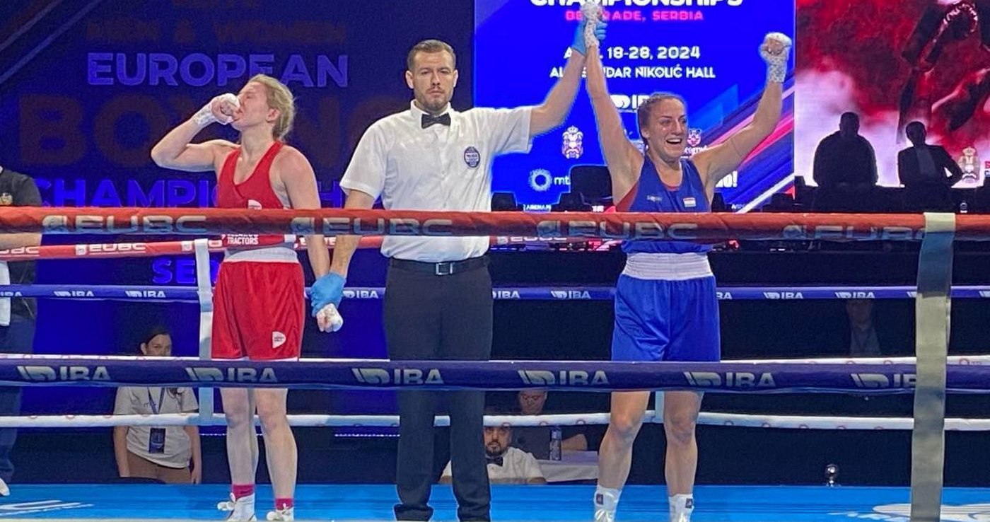 Арина Данильчик и Виктория Кебикова стали призерами чемпионата Европы по боксу
