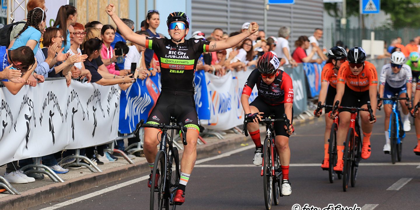 Белорусская велосипедистка Анна Терех выиграла престижную гонку в Италии