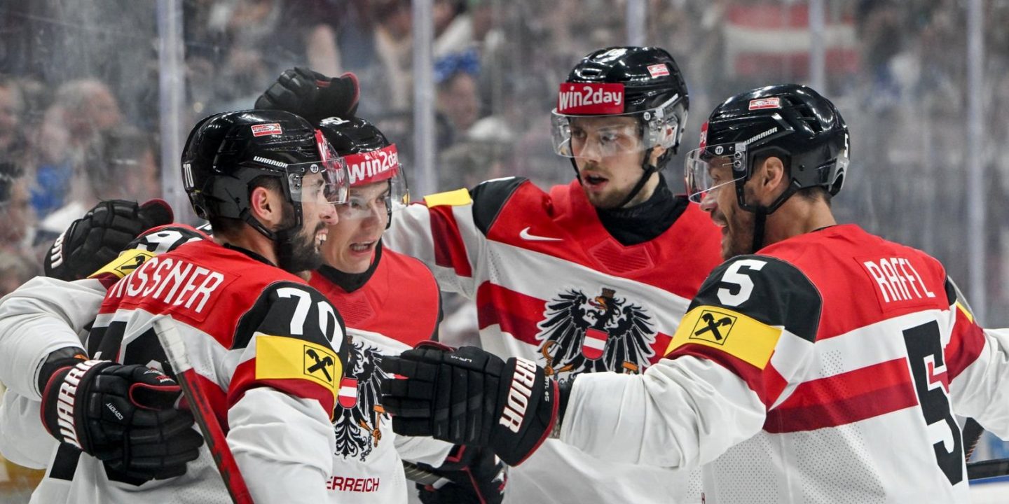 Хоккеисты сборной Австрии вырвали победу у Финляндии за 0,2 секунды до конца матча на ЧМ-2024