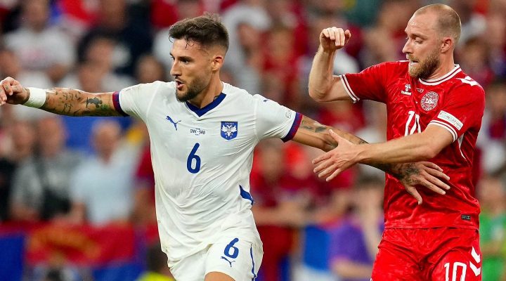 Сборная Англии переиграла команду Сербии