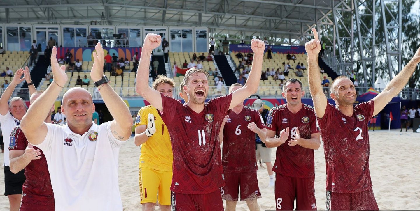 Расписание матчей сборной Беларуси по пляжному футболу на групповом этапе Суперфинала Евролиги