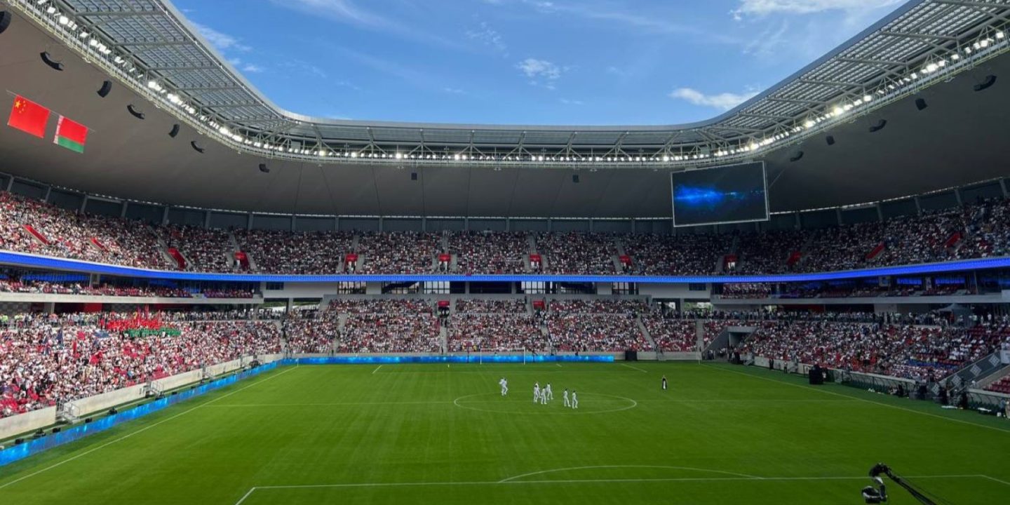 Как выглядит Национальный стадион, который открыли в Минске (ФОТО)