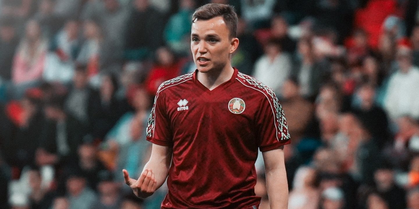 Олег Никифоренко заявил, что горд представлять Беларусь в футболке сборной