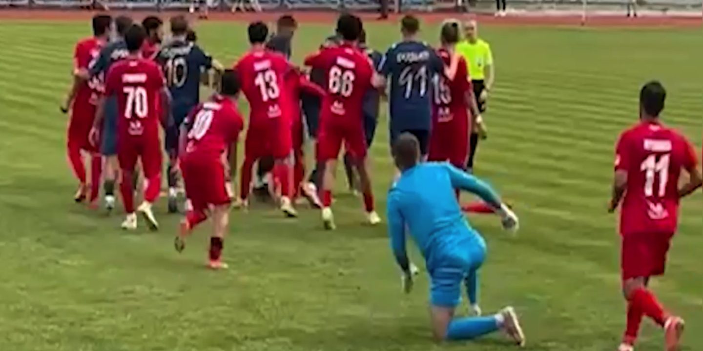 &#171;Сморгонь&#187; не доиграла товарищеский матч из-за драки с соперником