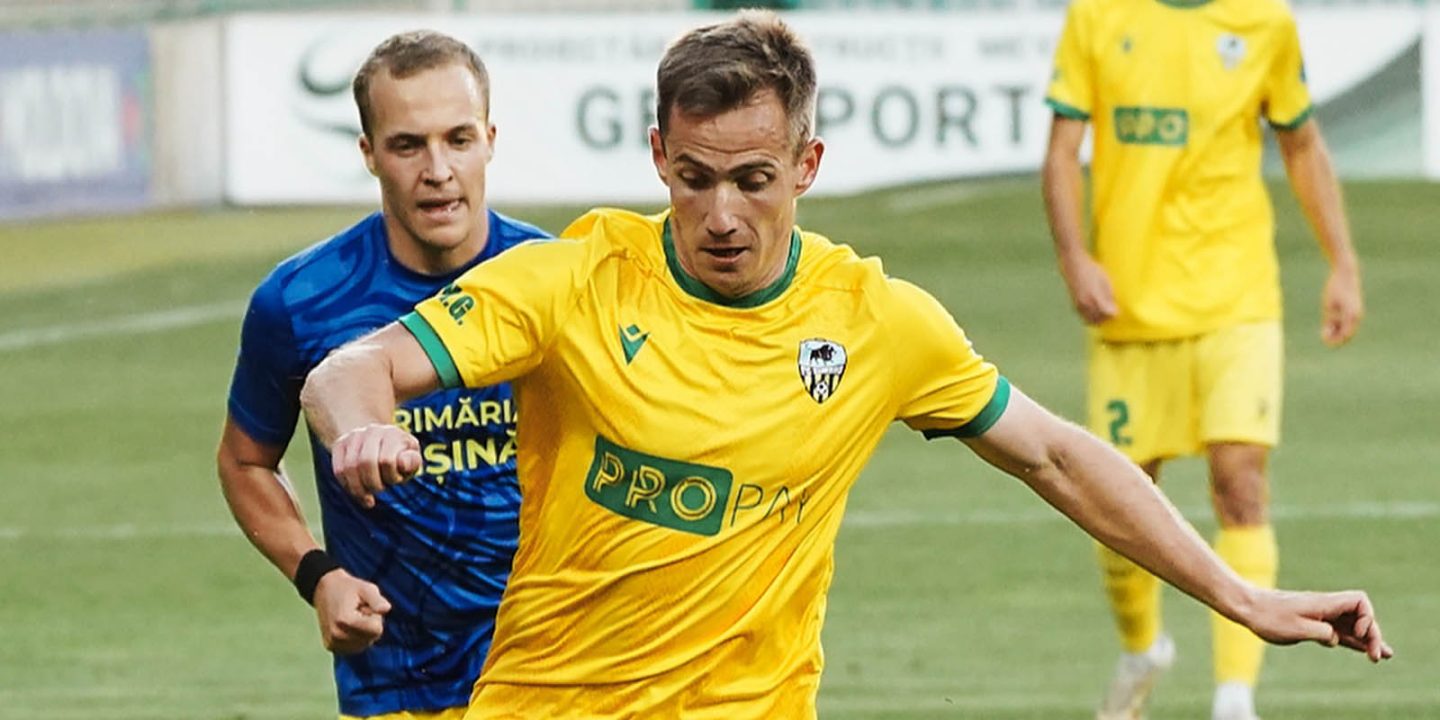 Денис Козловский снова отличился голом в чемпионате Молдовы