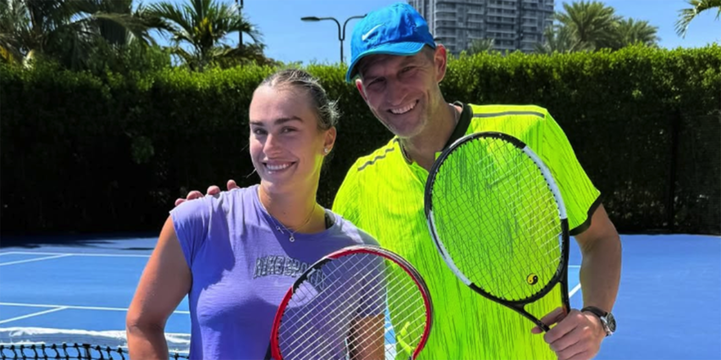 Арина Соболенко впервые прокомментировала работу с Максимом Мирным