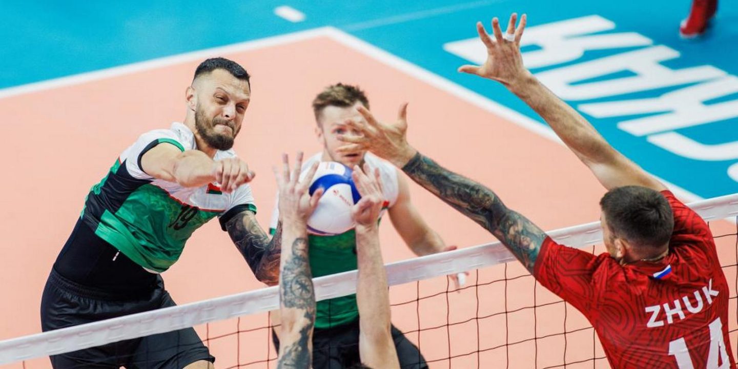 Белорусские волейболисты проиграли на выезде России