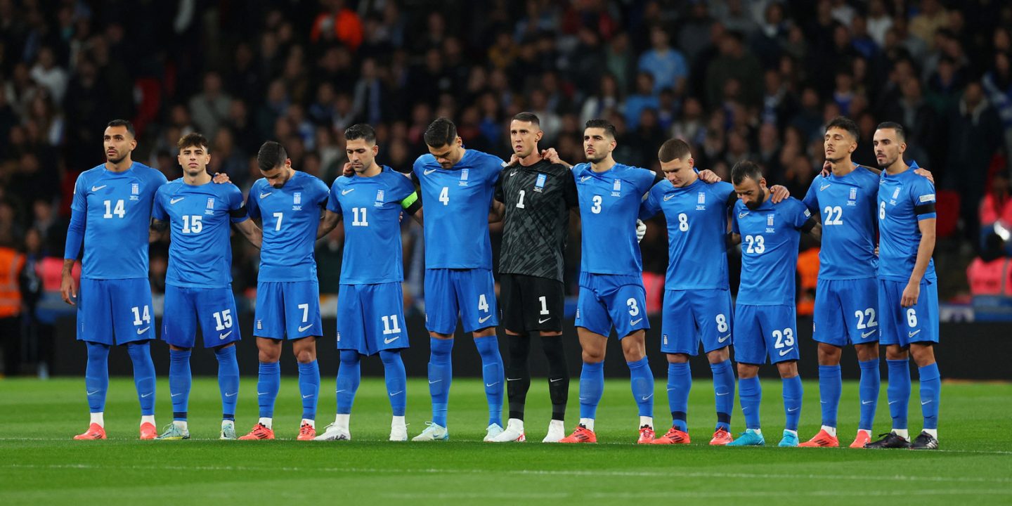 Стал известен состав сборной Греции на отборочные матчи ЧМ-2026 с Беларусью и Данией