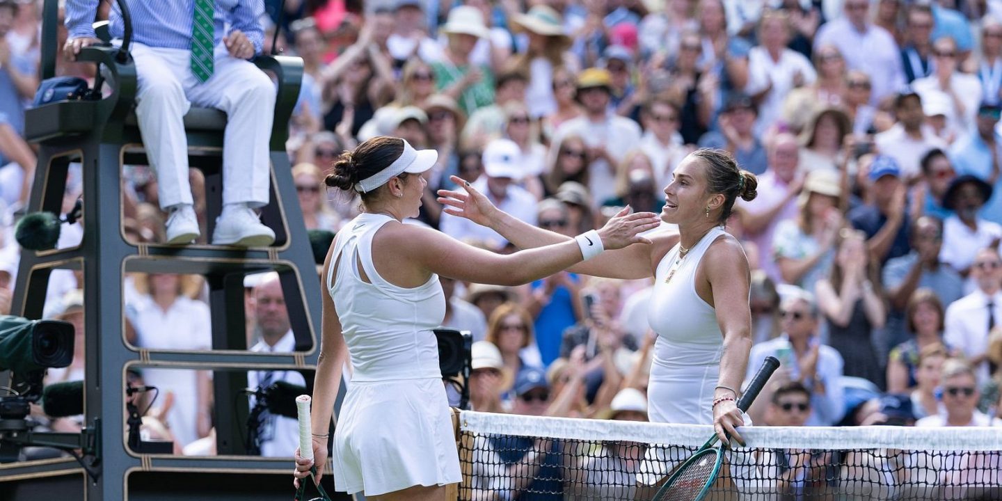 Арина Соболенко: очень хотела, чтобы в финале Уимблдона победила Аманда Анисимова