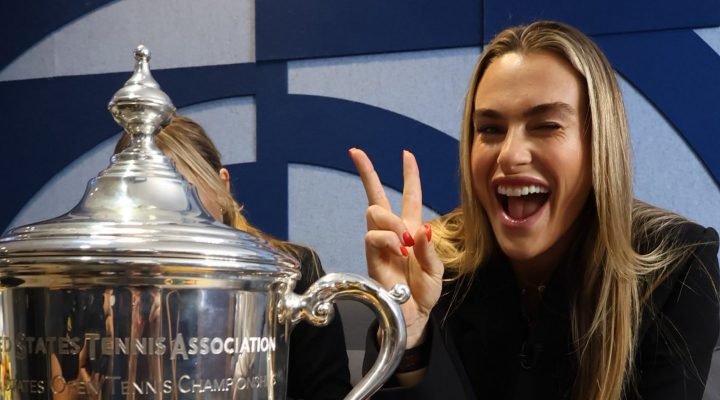 Джессика Пегула сравняла счет по сетам в матче с Ариной Соболенко