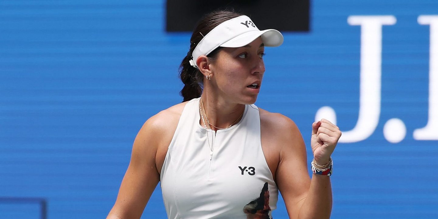 Джессика Пегула призналась, что ей повезло в концовке матча с Ариной Соболенко