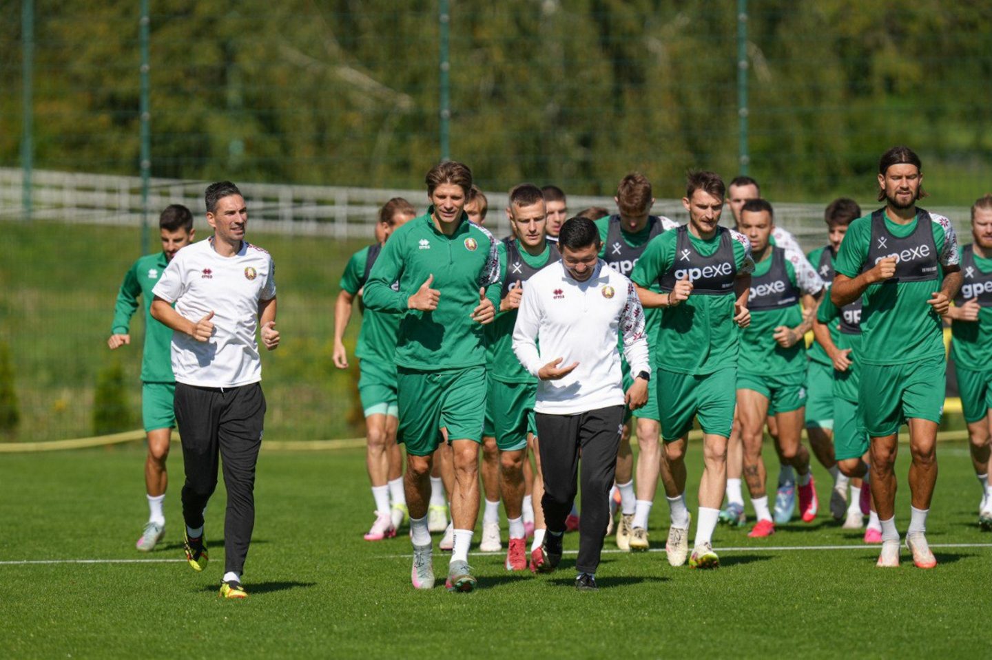 Обнародован стартовый состав сборной Беларуси на матч с греками