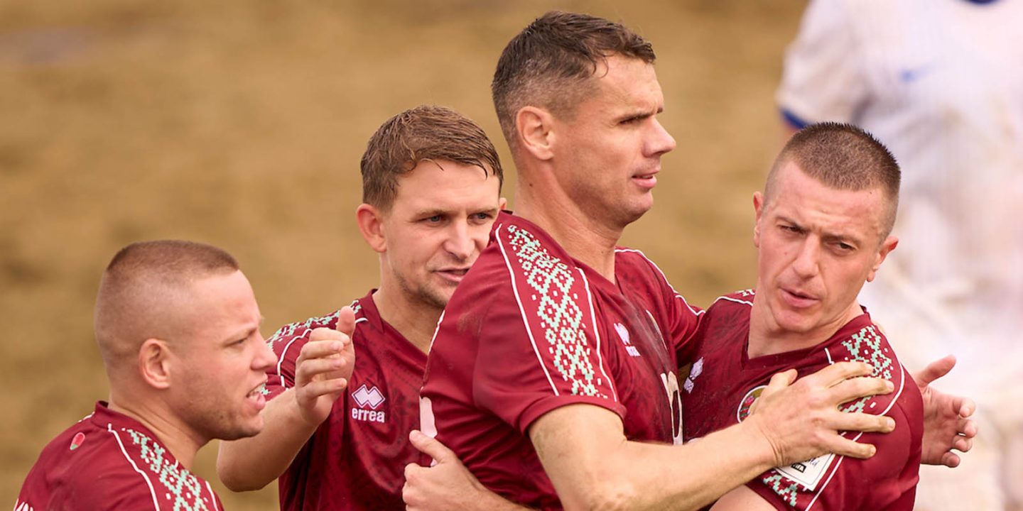 Сборная Беларуси по пляжному футболу не вышла в финал Евролиги