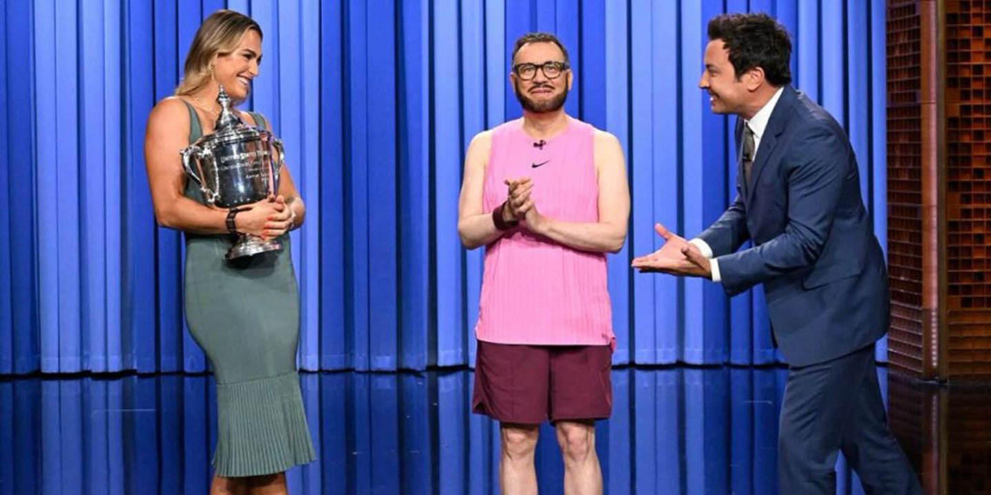Арина Соболенко с трофеем US Open стала гостьей популярного американского ток-шоу