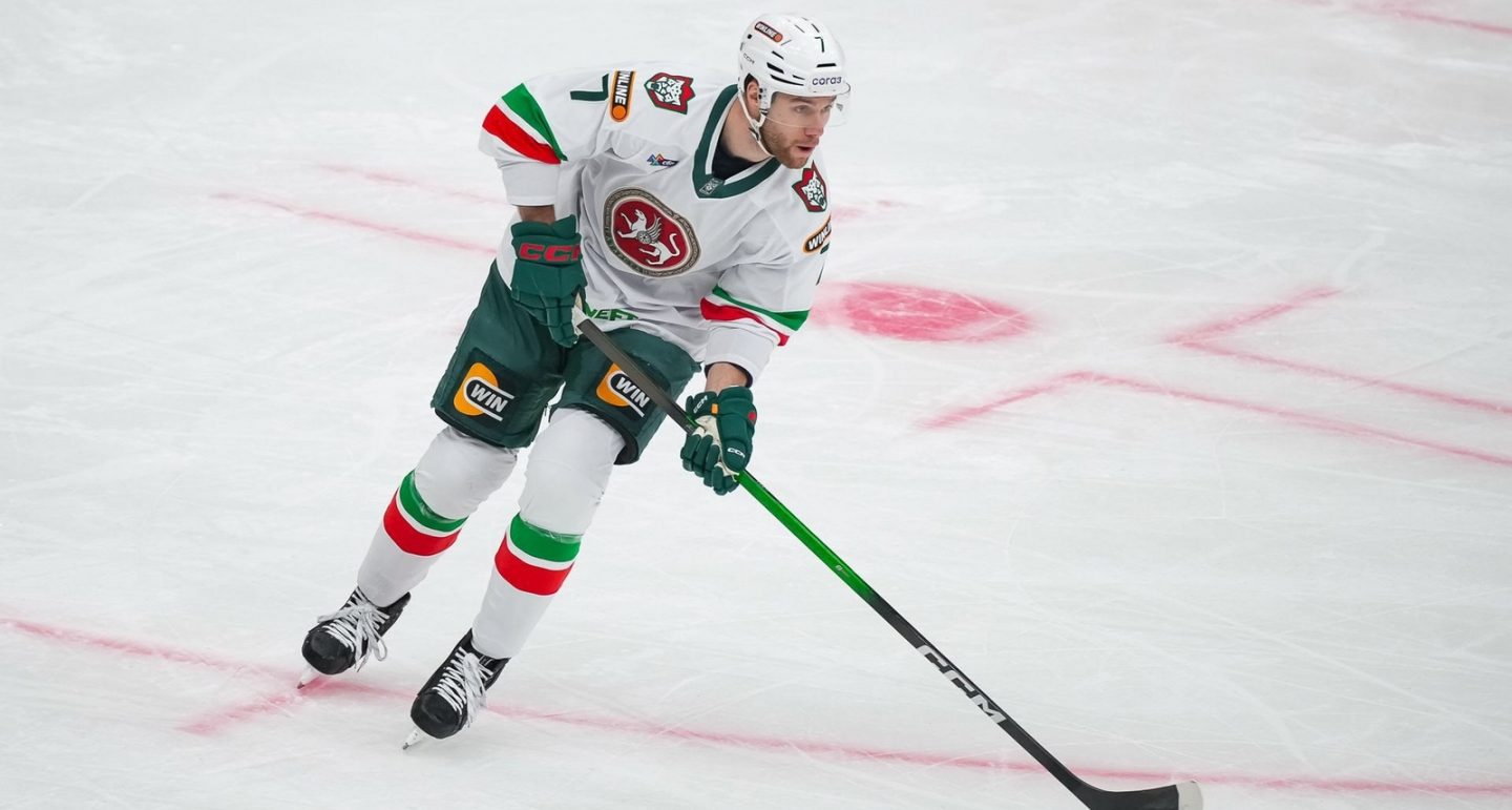 Степан Фальковский прервал серию из 23 матчей без голов в КХЛ