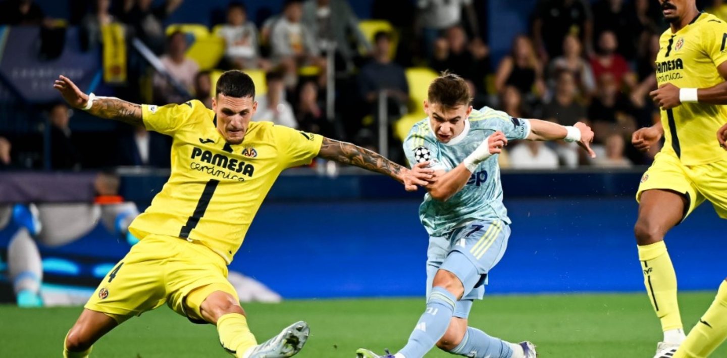 &#171;Ювентус&#187; упустил победу в матче с &#171;Вильярреалом&#187; в Лиге чемпионов