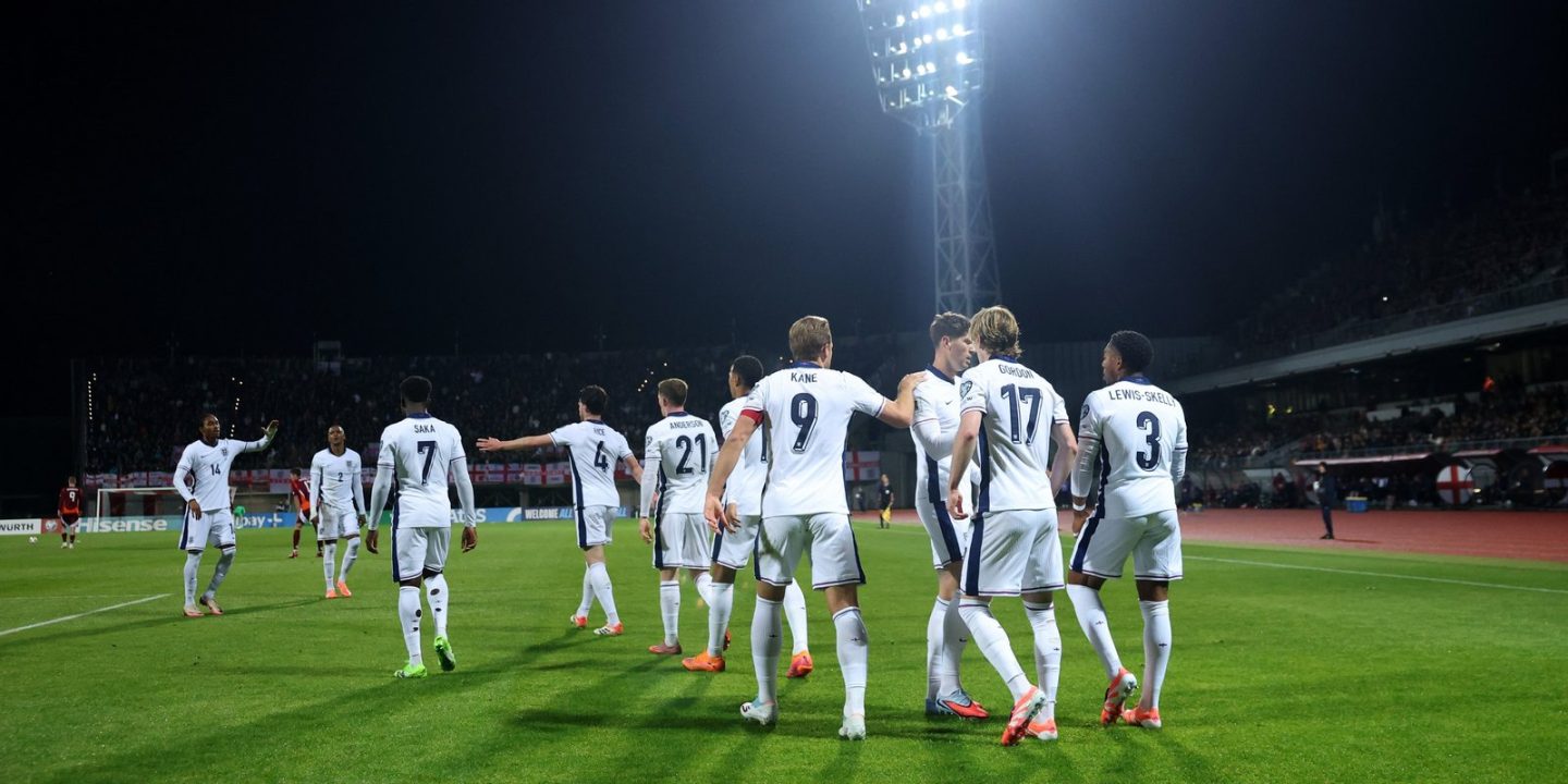 Сборная Англии отобралась на чемпионат мира после победы над Латвией