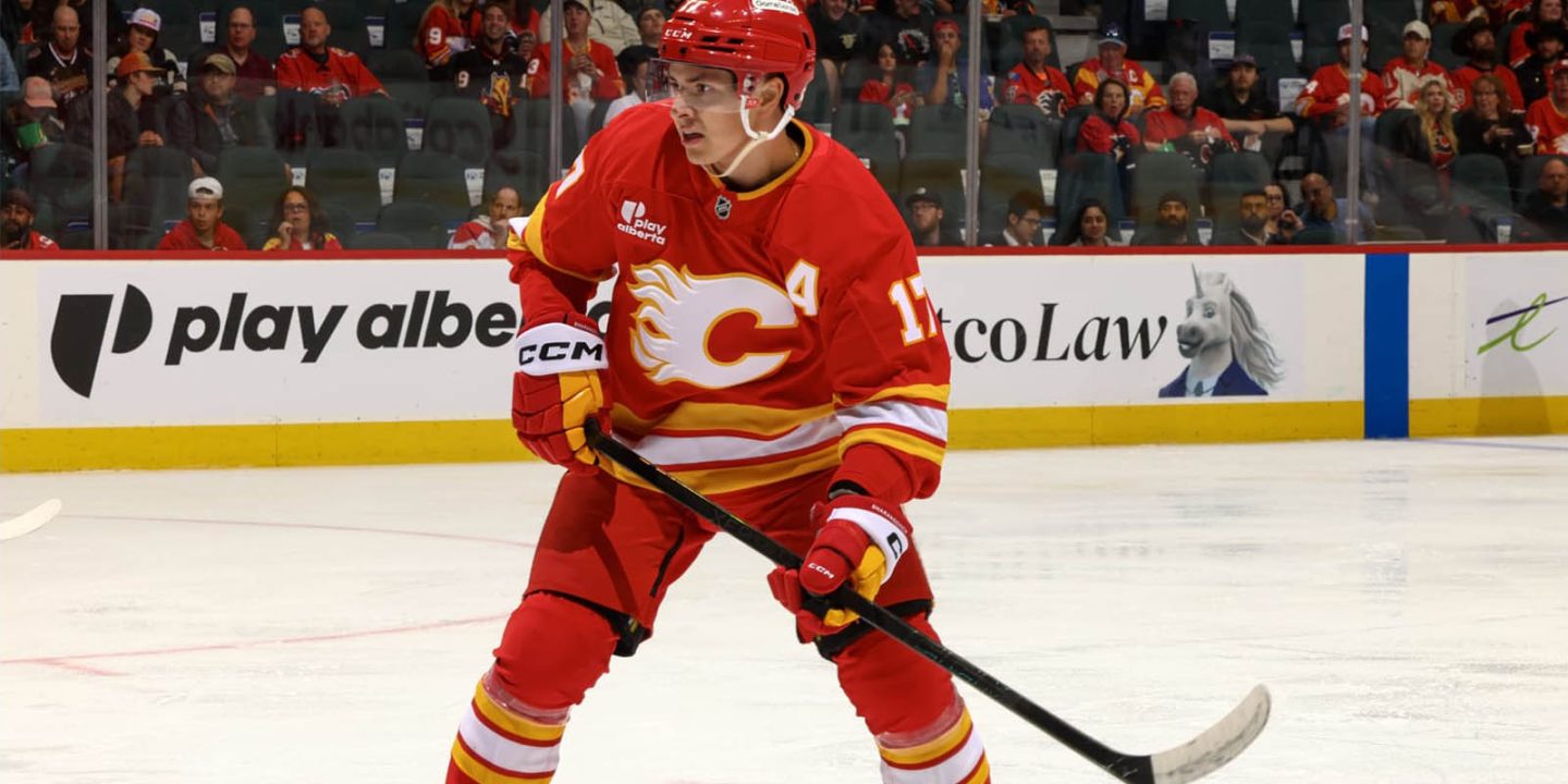 Егор Шарангович останется в запасе «Калгари» на матч с «Виннипегом»