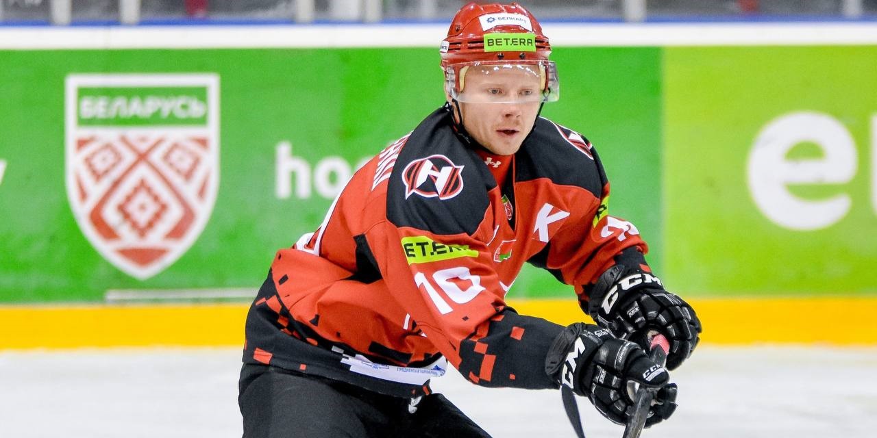 Нападающий «Немана» Вячеслав Андрющенко: честный труд приведет нас к успеху