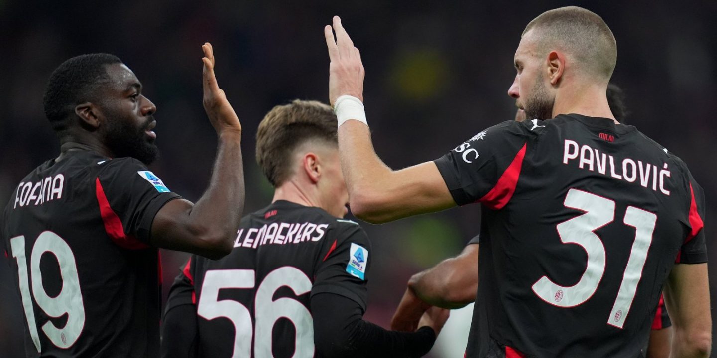 Гол Павловича принес «Милану» победу над «Ромой» в серии А