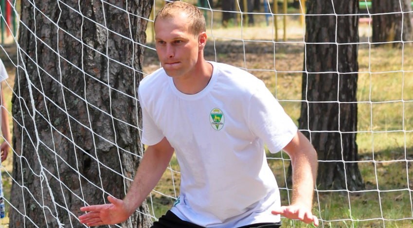 38-летний вратарь «Гомеля-2» Олег Ковалев: скоро планирую начать работать в тренерской стезе