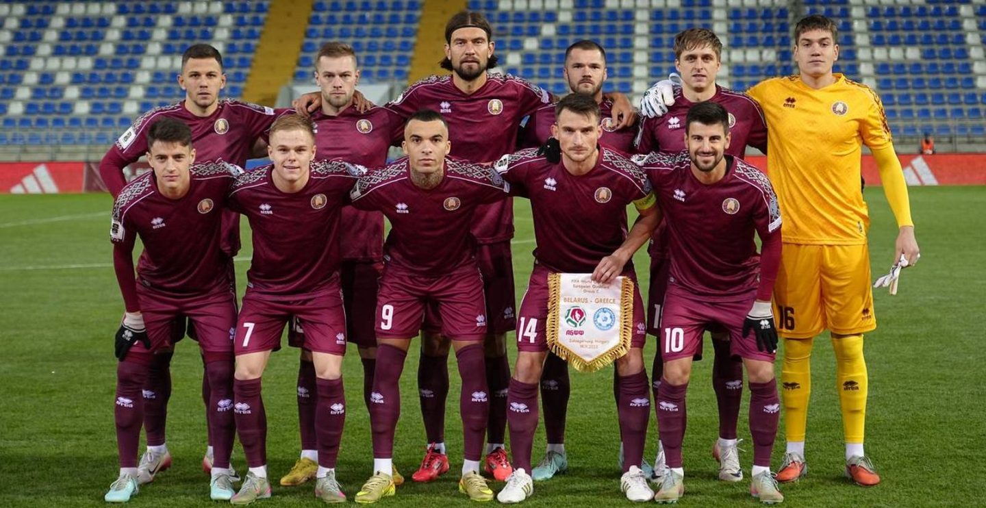 За сборную Беларуси в 2025 году забивали 12 игроков, 4 из них — дважды