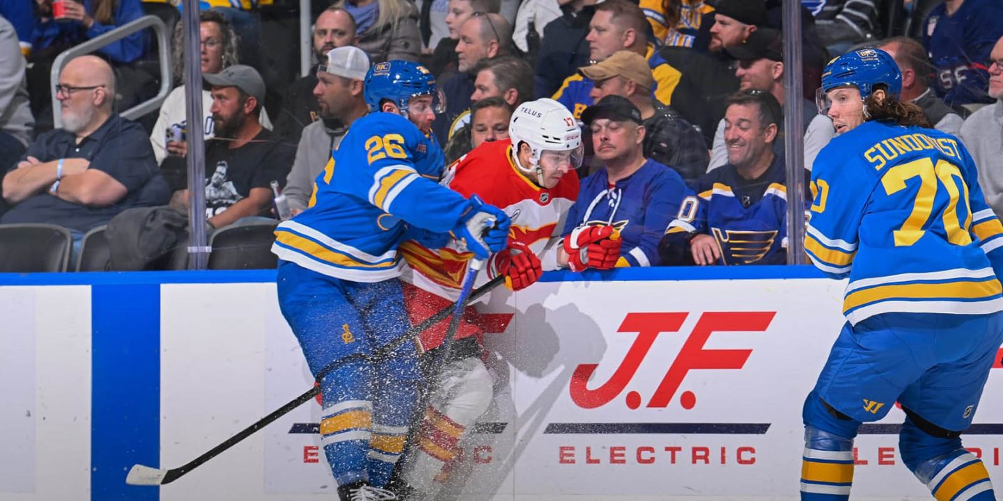 &#171;Калгари&#187; уступил &#171;Сент-Луису&#187;, у Егора Шаранговича неудачный матч