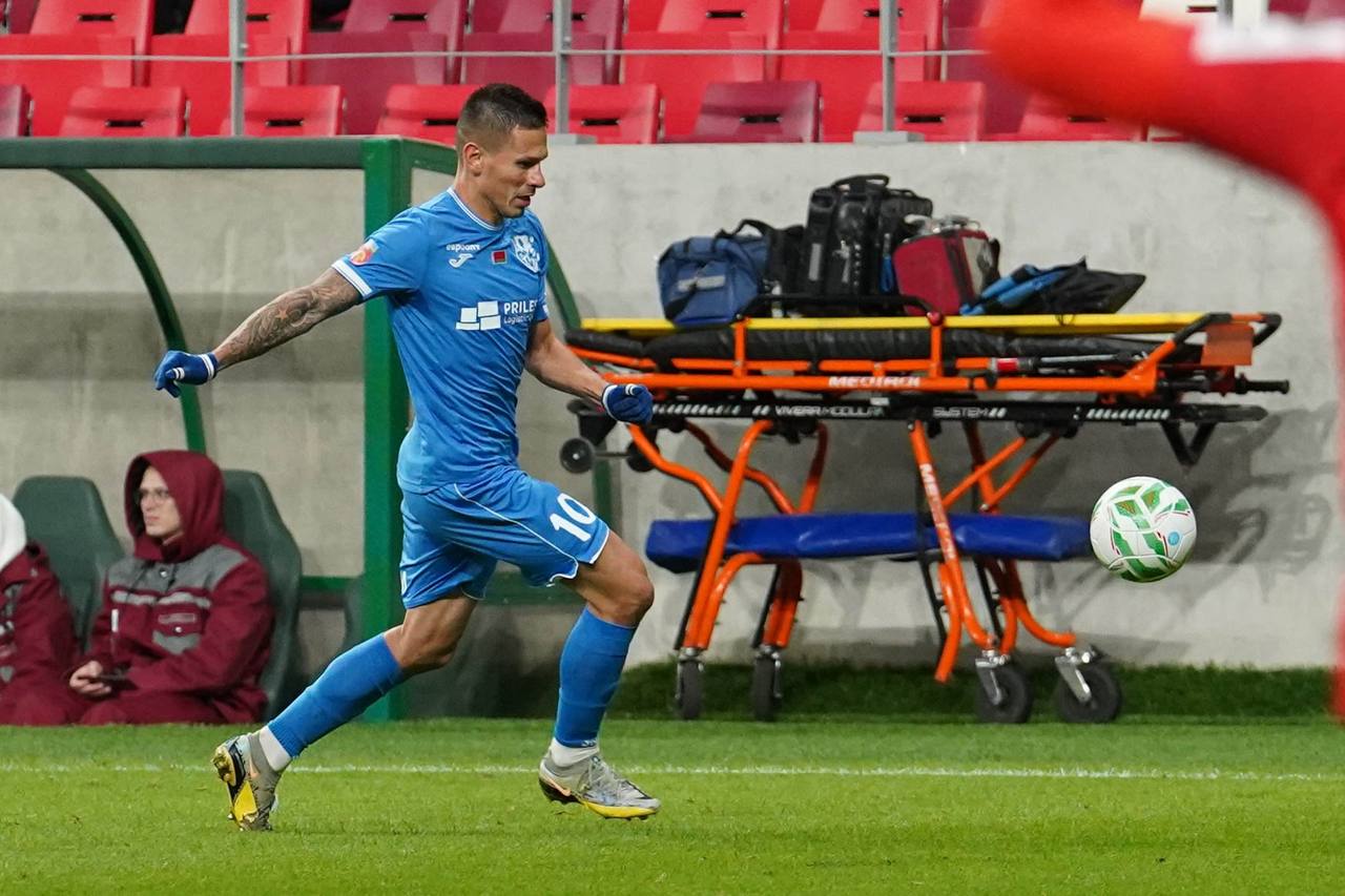 Владимир Хващинский: четыре нападающих играло в конце. Но дожать «Сморгонь» не получилось