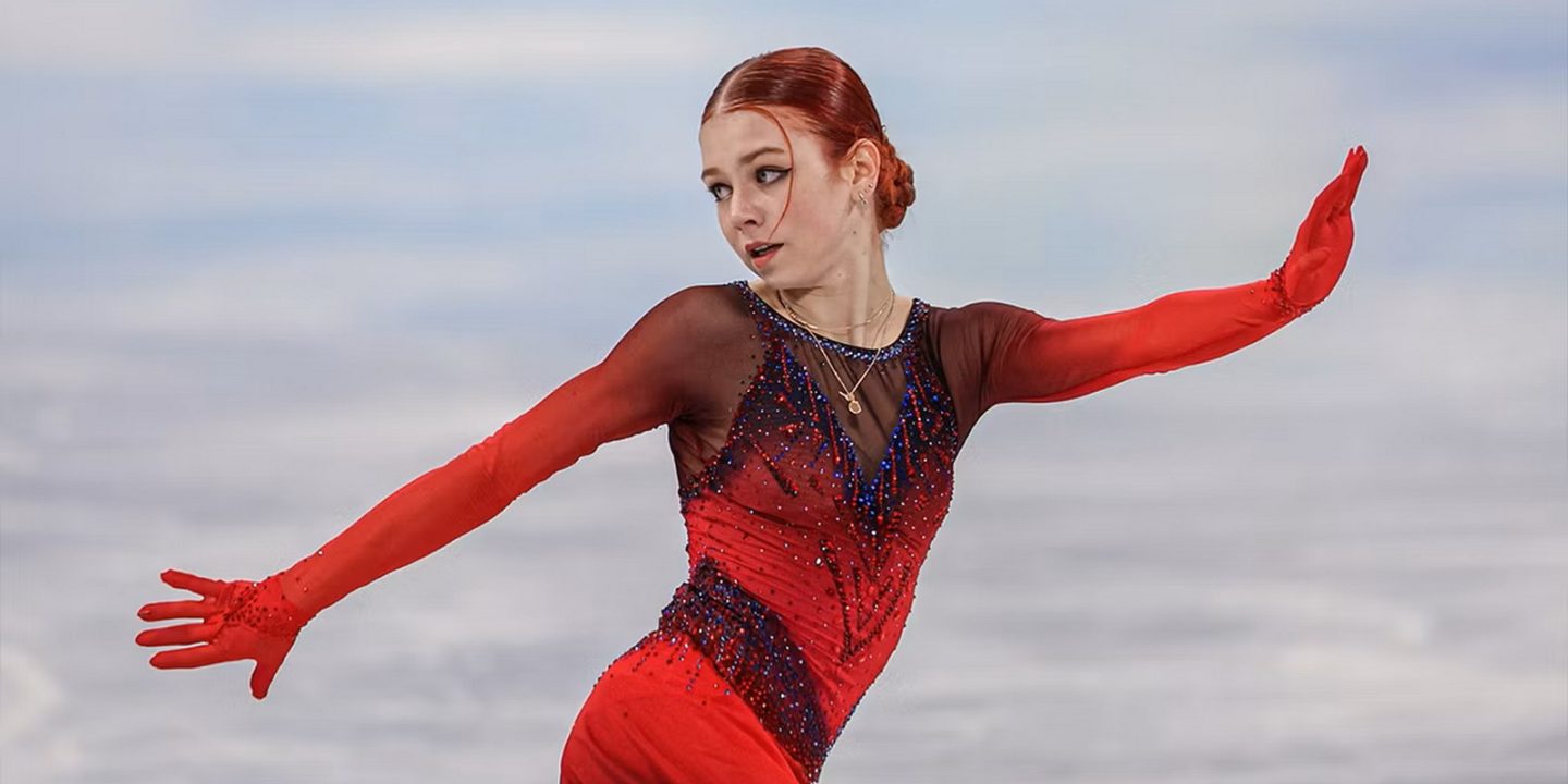 Российская фигуристка выиграла спор на 100 белорусских рублей