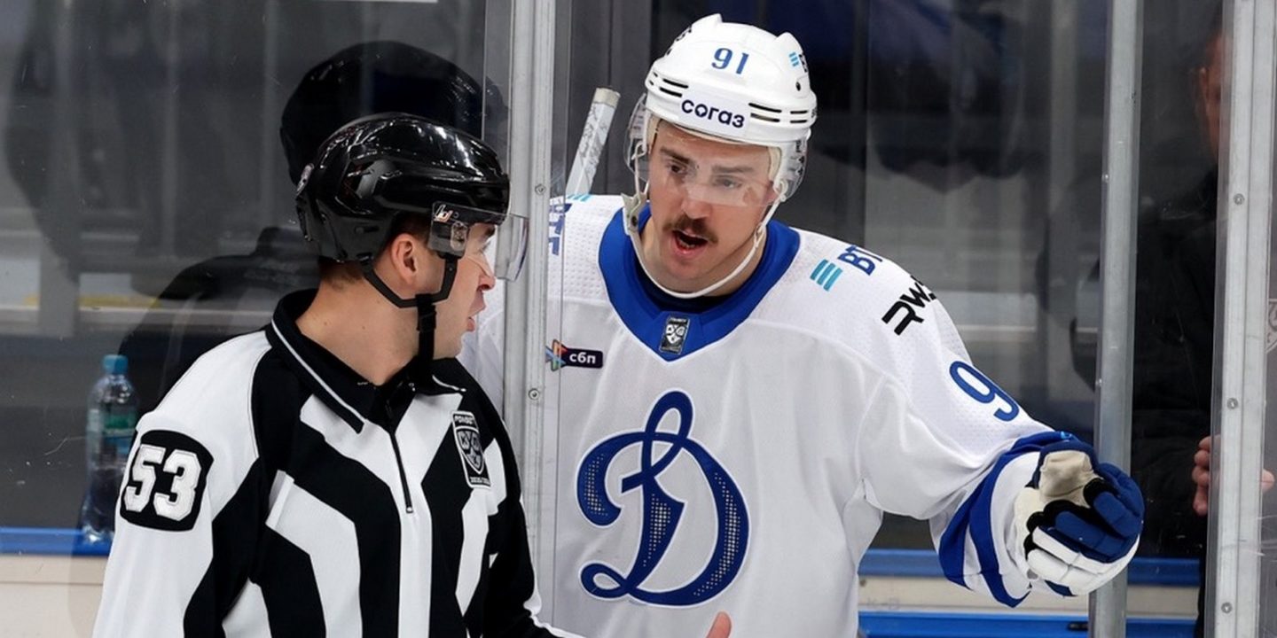 КХЛ оштрафовала Джордана Уила за удар Богдана Белкина в динамовском дерби