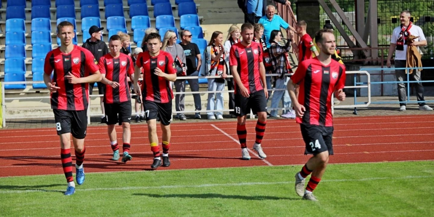 Один клуб Betera-высшей лиги поздравил «Белшину» с повышением в классе