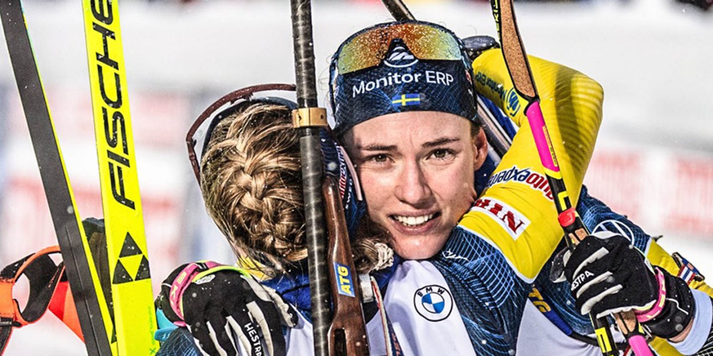 Шведки победили в эстафете этапа КМ в Хохфильцене