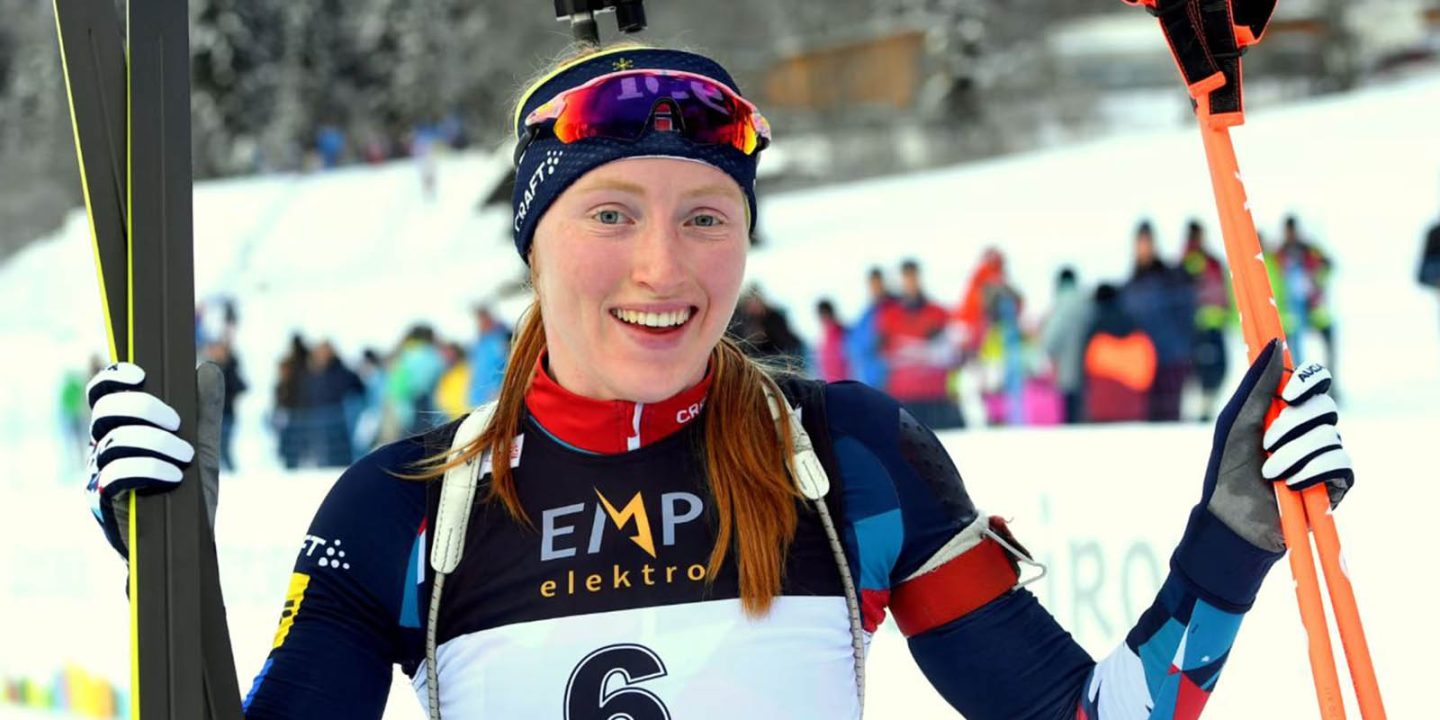 Норвежка Марен Киркейде выиграла масс-старт третьего этапа Кубка мира