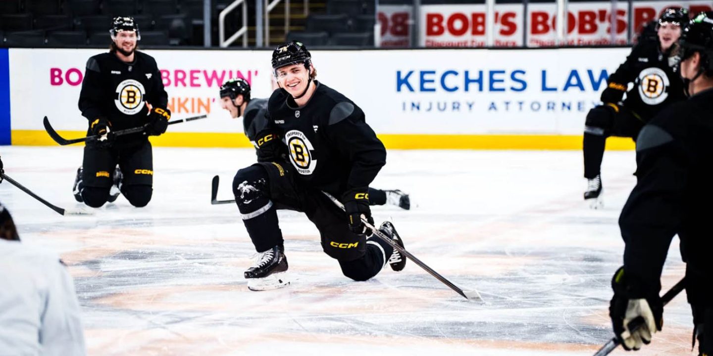 Владислав Колячонок: с нетерпением жду, когда начну играть за «Бостон»