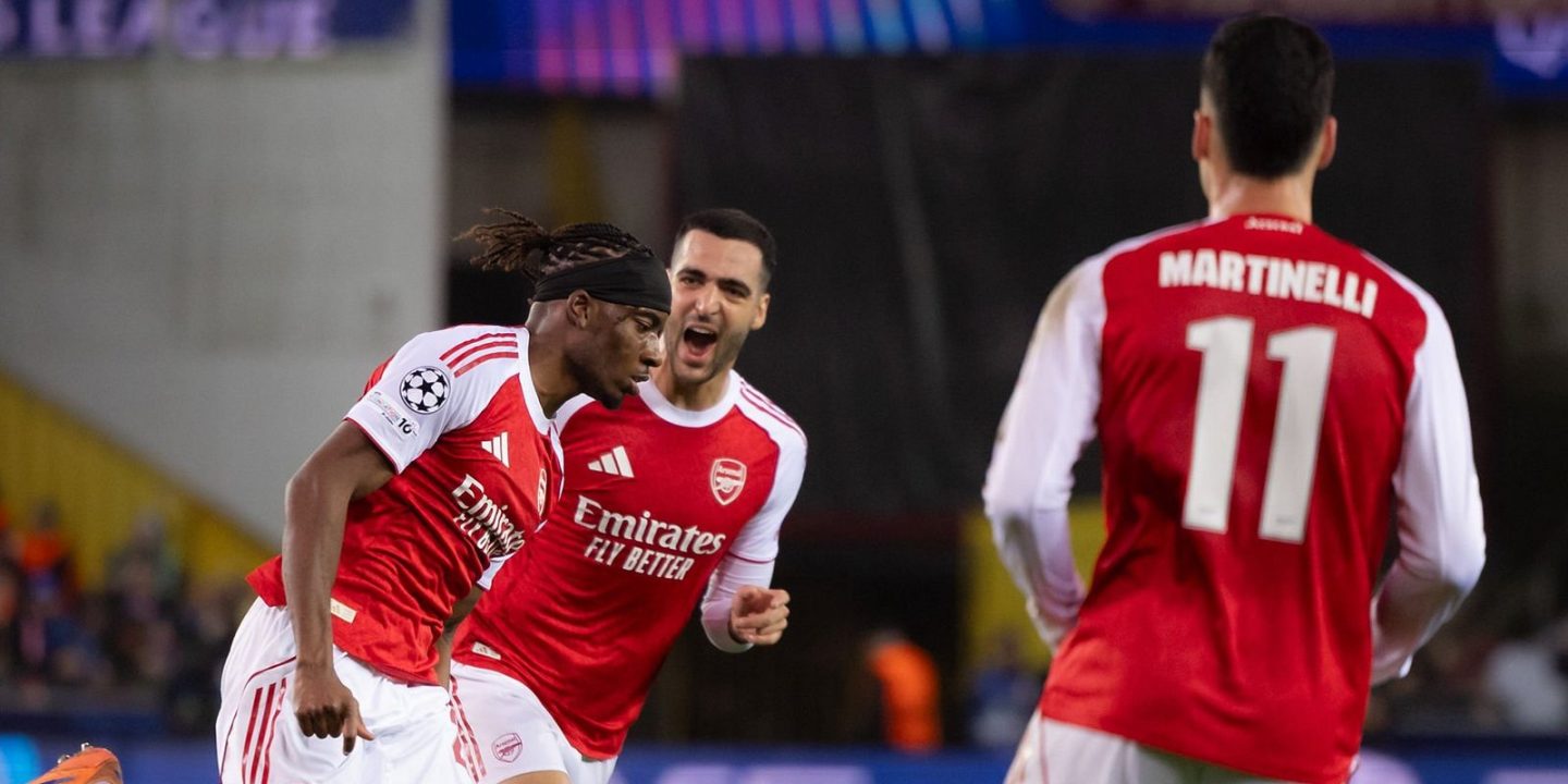 &laquo;Арсенал&raquo; разгромил &laquo;Брюгге&raquo;, выиграв 6-й подряд матч Лиги чемпионов