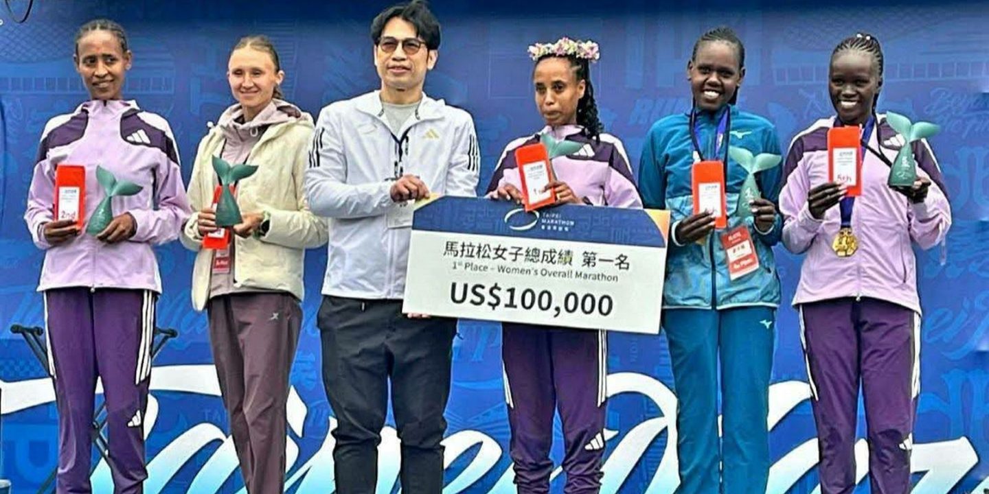 Ольга Мазуренок стала третьей на марафоне в Тайбэе