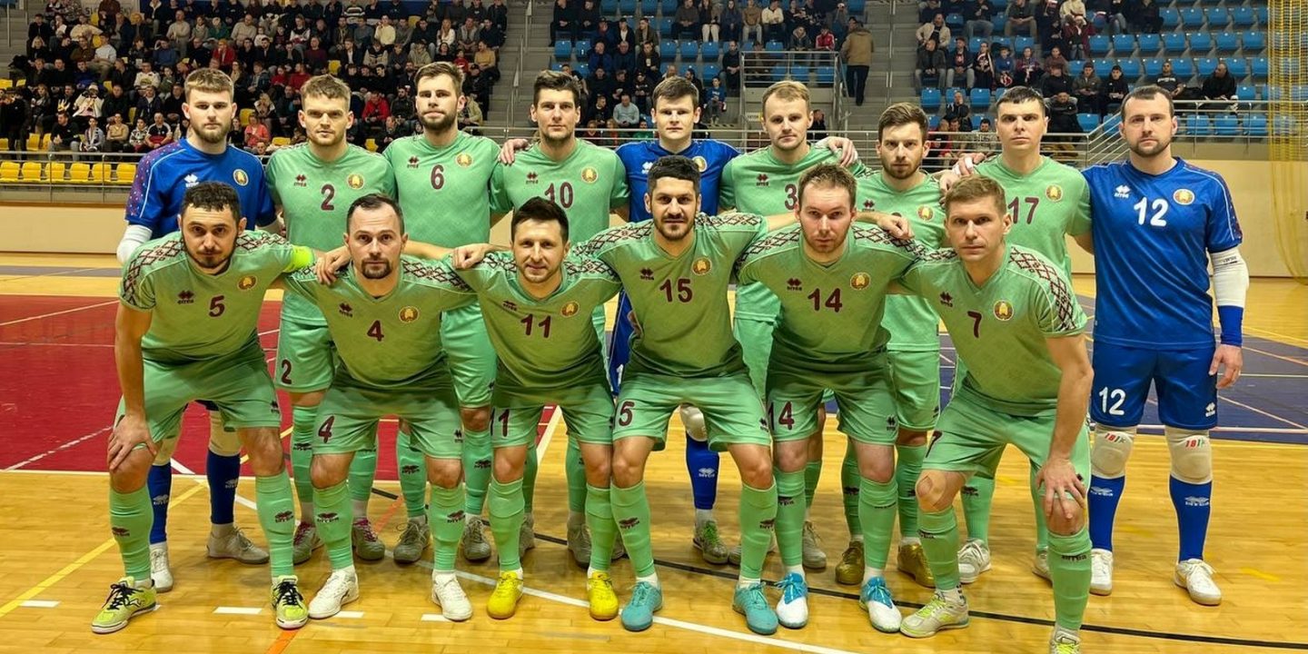 Сборная Беларуси по мини-футболу уступила Словакии в повторном товарищеском матче