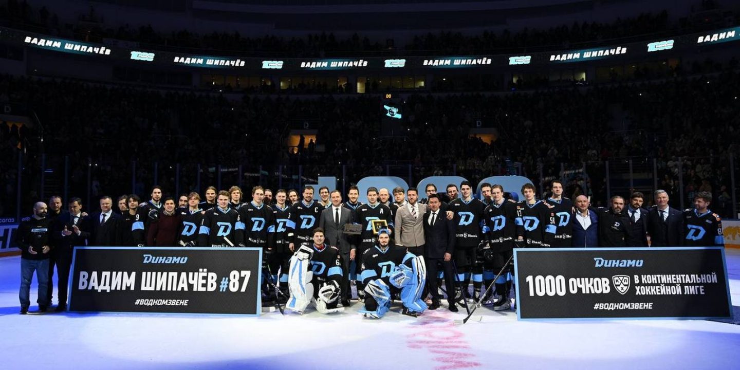 КХЛ не включила Вадима Шипачева в число номинантов на лучшего игрока дня