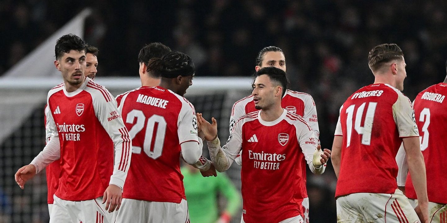 «Арсенал» — первый, «Кайрат» — последний. Итоговая таблица Лиги чемпионов