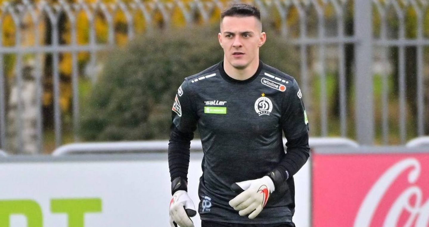 Минское «Динамо» рассталось с третьим вратарем по ходу межсезонья